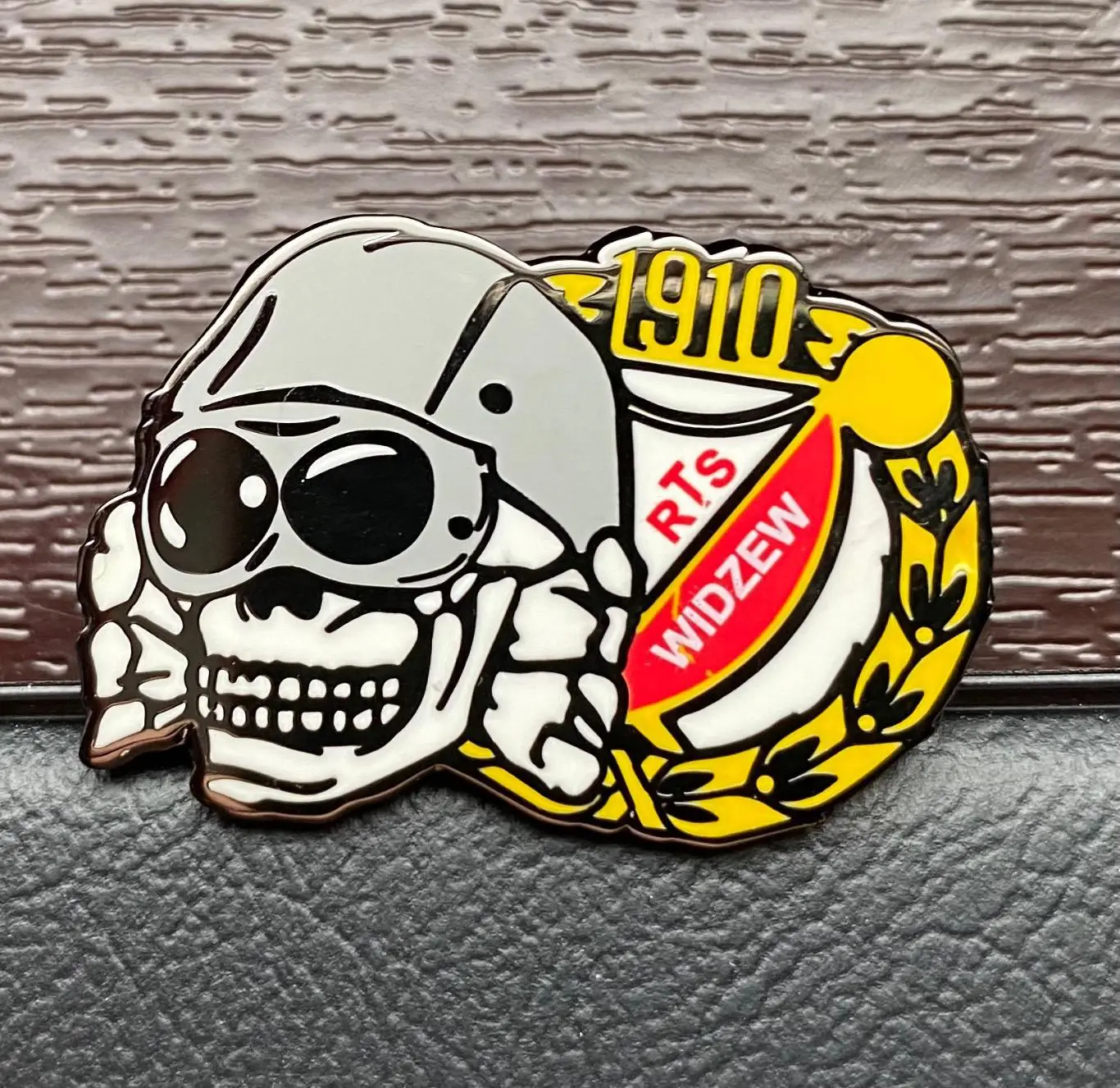 Значок ФК Видзев, Лодзь, Польша дружественный клуб ЦСКА