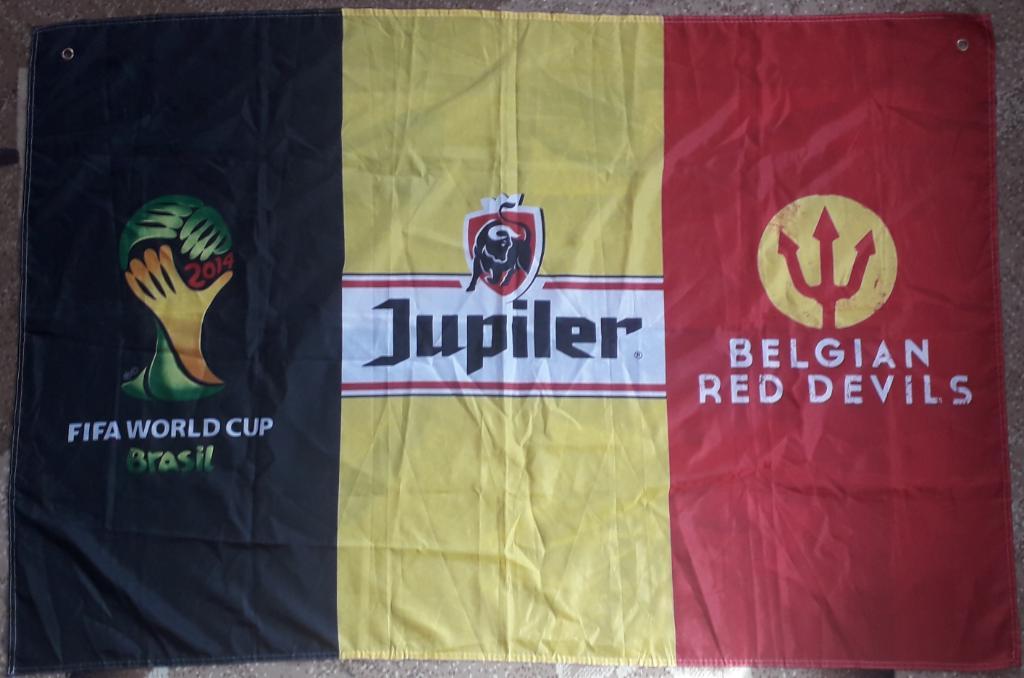Флаг Бельгия (ЧМ -2014) 147х96 см
