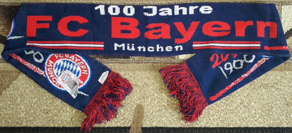 Шарф Бавария Мюнхен Германия 100 лет (1900-2000) 1