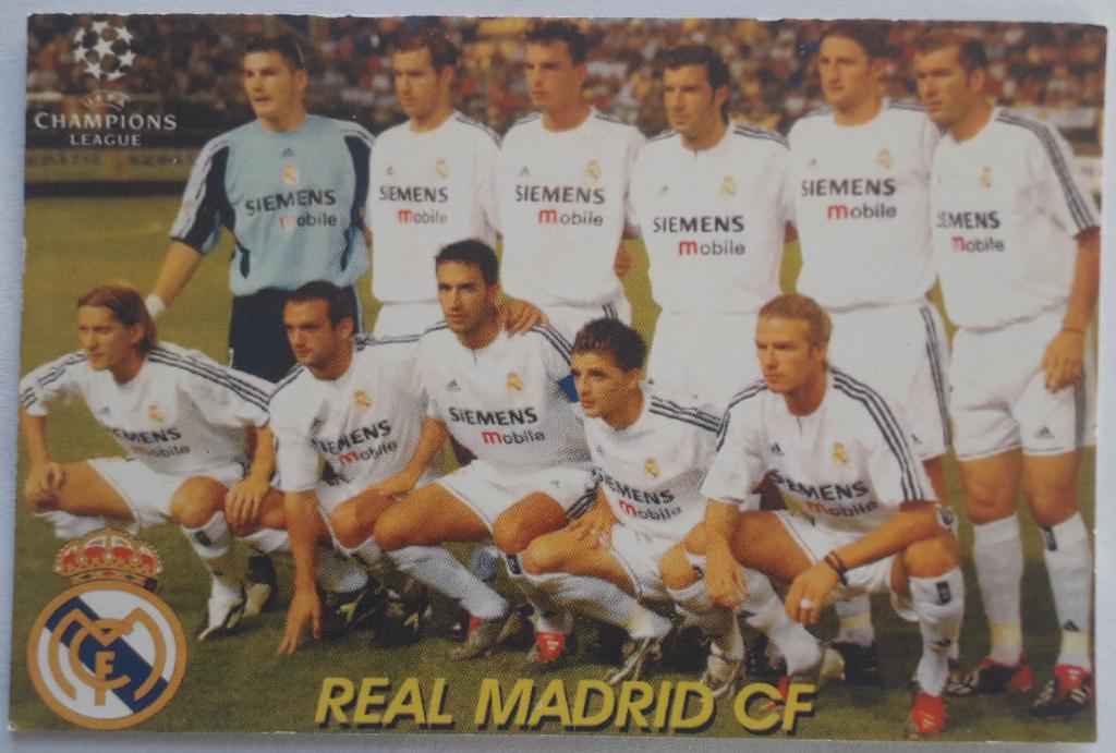 Календарик Реал Мадрид Испания 2005