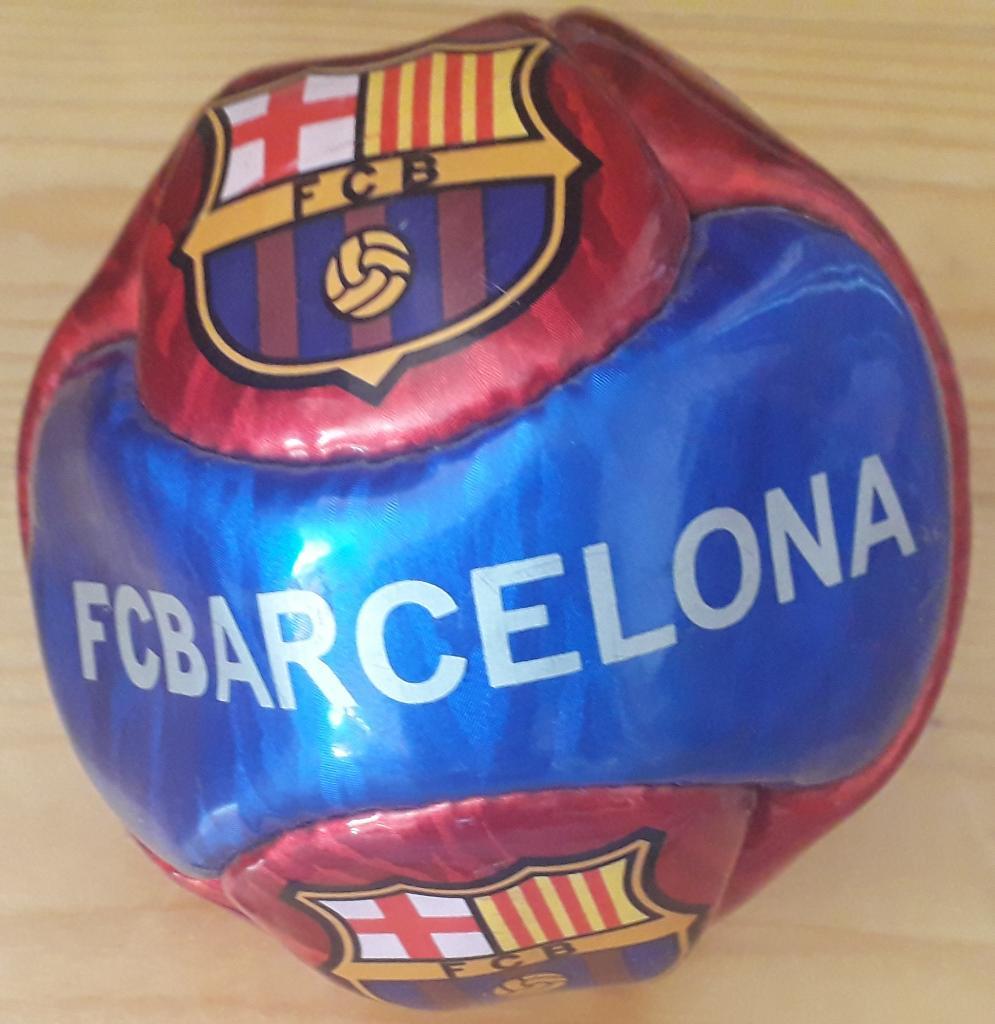 Сувенирный мячик Барселона Испания 14х14 см