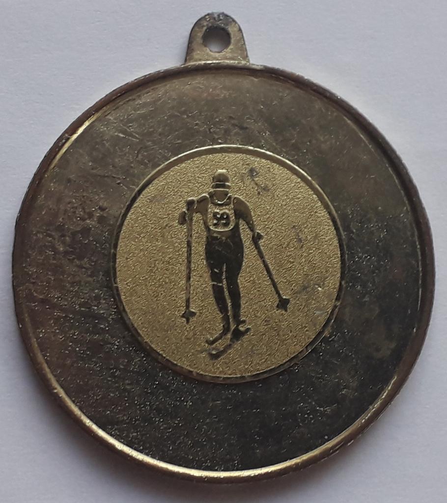 Медаль Лыжи. Национальные игры специальной Олимпиады. 1