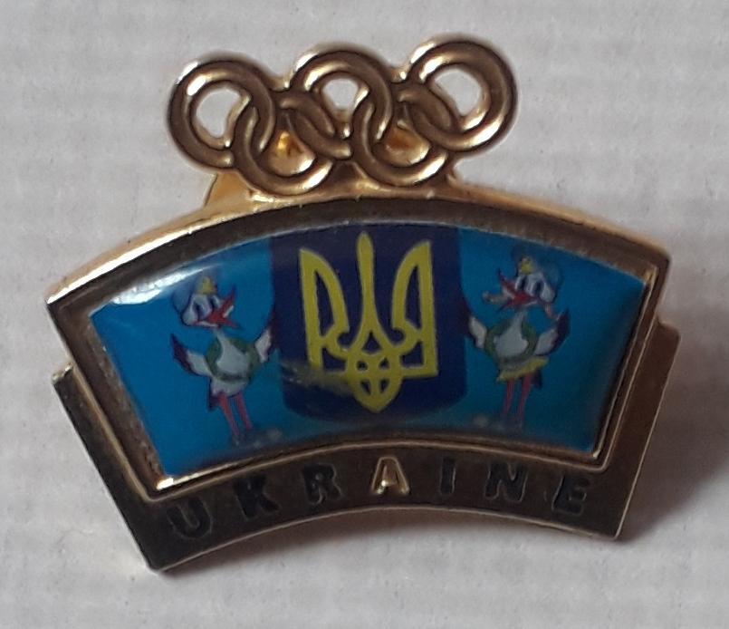 Значок Олимпийские игры. Украина.
