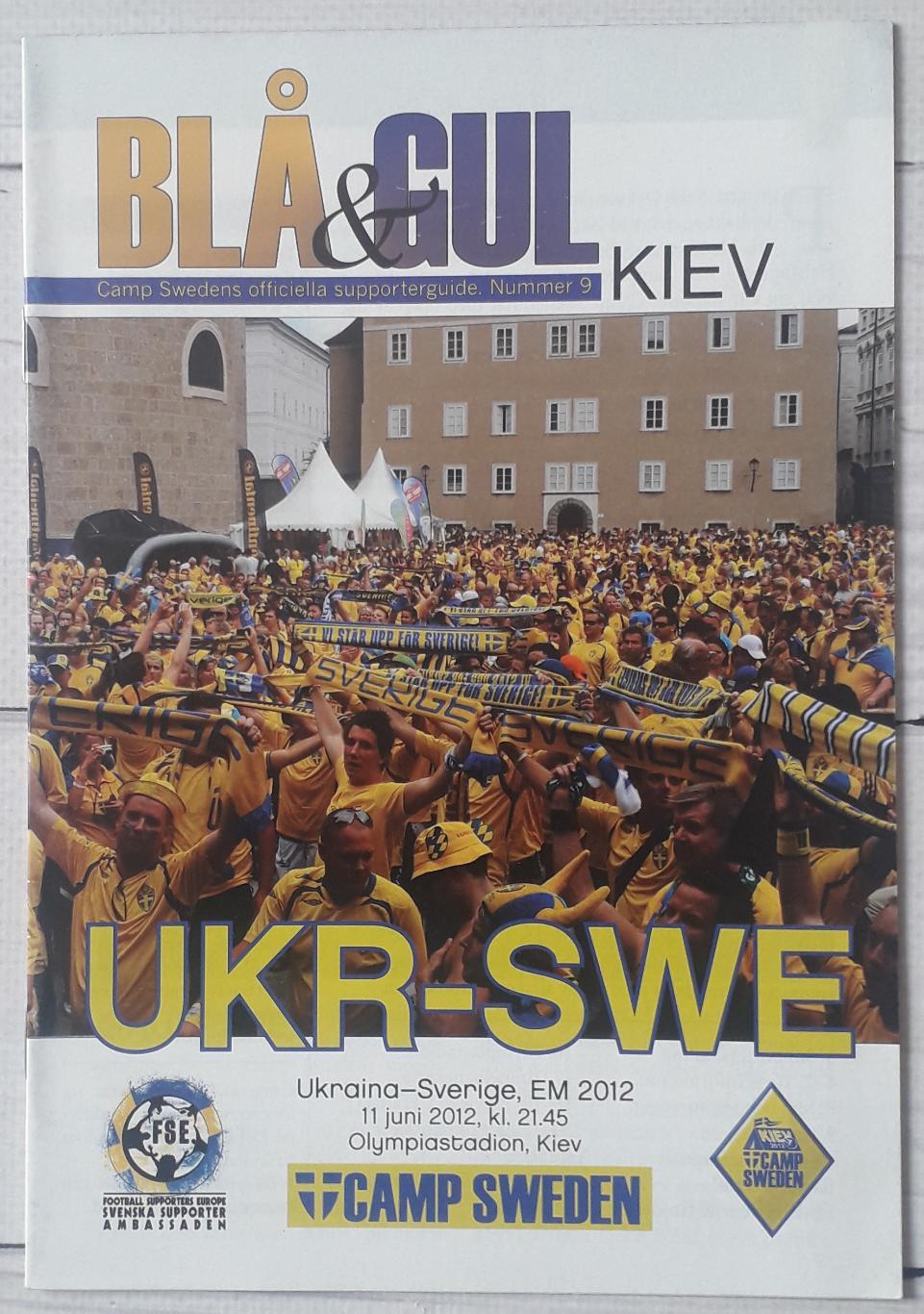 ЕВРО-2012. Украина - Швеция 11.06.12.