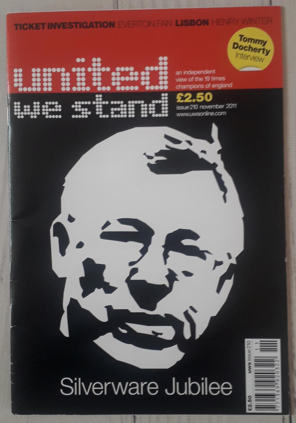 United we stand №210 ноябрь 2011. Манчестер Юнайтед