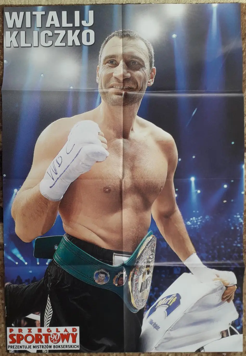 Постер Бокс. Виталий Кличко / Томаш Адамек. PRZEGLAD SPORTOWY(Польша)