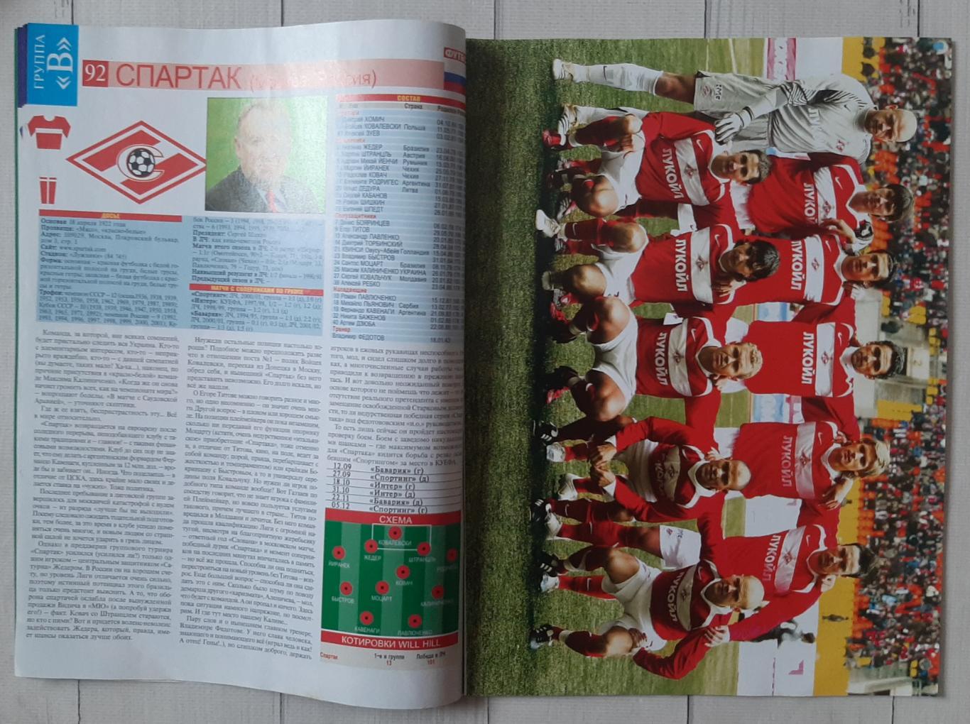 Журнал Футбол. Спецвипуск. Ліга чемпіонів 2006-2007 1