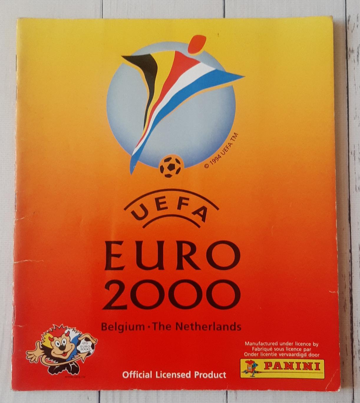 Альбом. Чемпіонат Європи по футболу. Euro 2000. 192 з 358 наклейок
