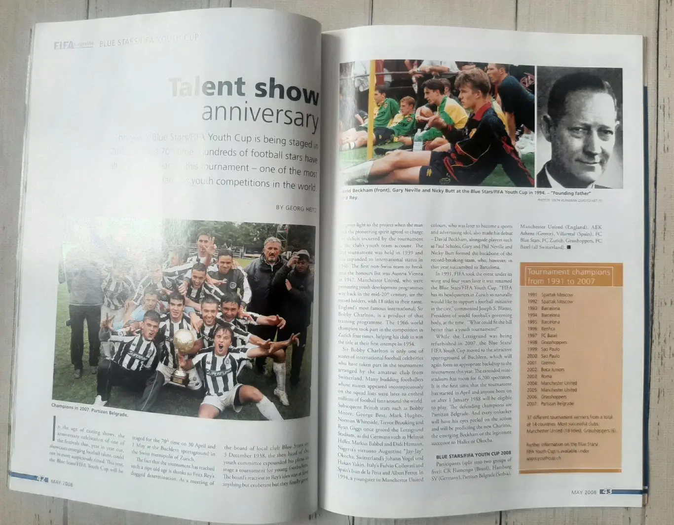 Журнал FIFA Magazine №5 травень 2008 2