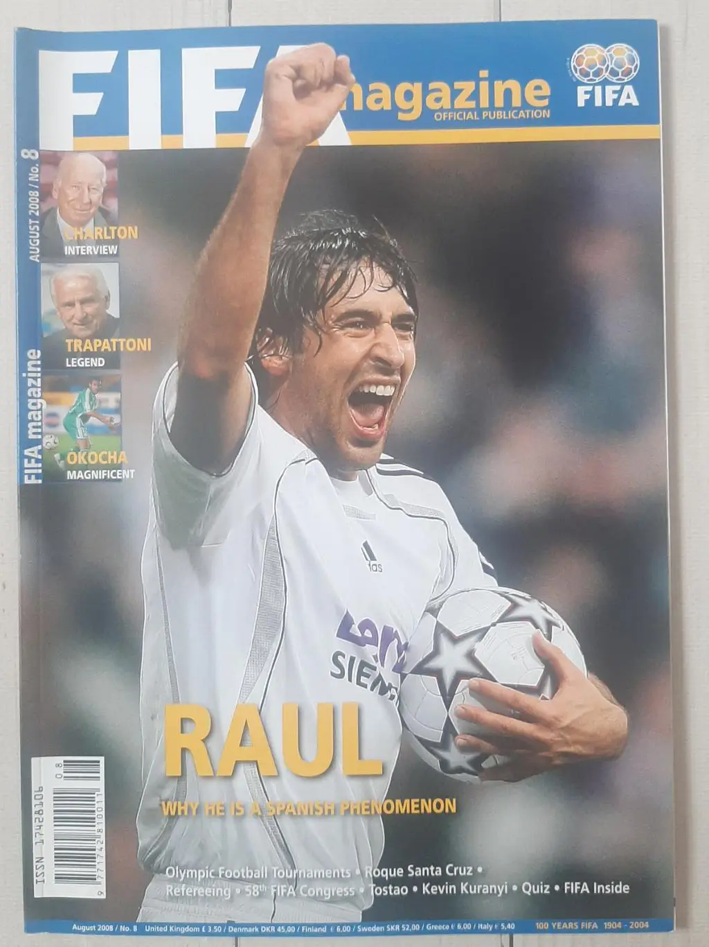 Журнал FIFA Magazine №6 червень 2008