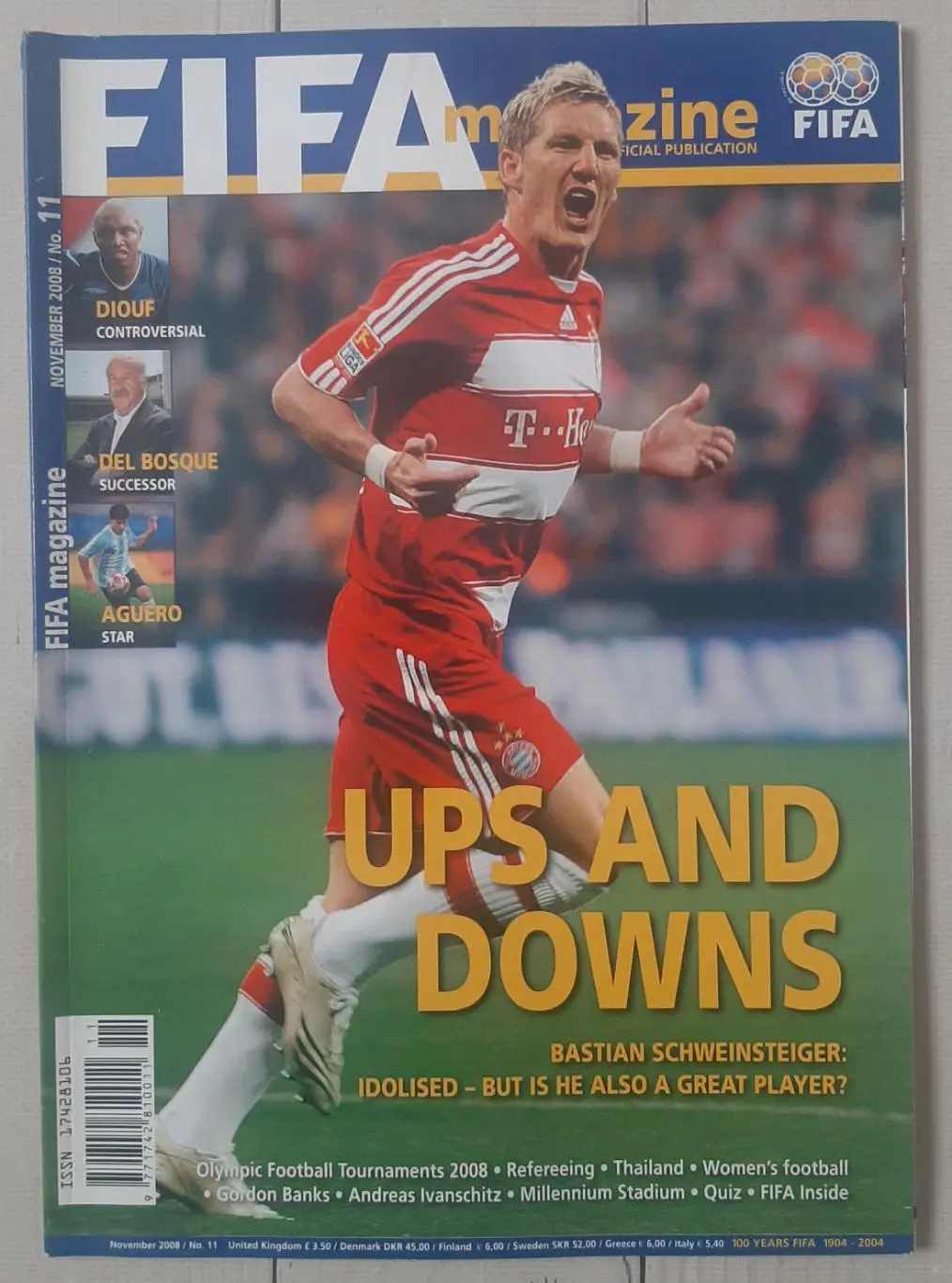 Журнал FIFA Magazine №11 листопад 2008