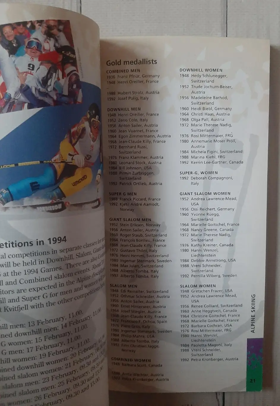 Фан-гід. Ліллегаммер. Зимові олімпійські ігри 1994 1