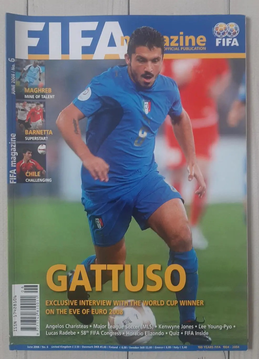 Журнал FIFA Magazine №6 червень 2008