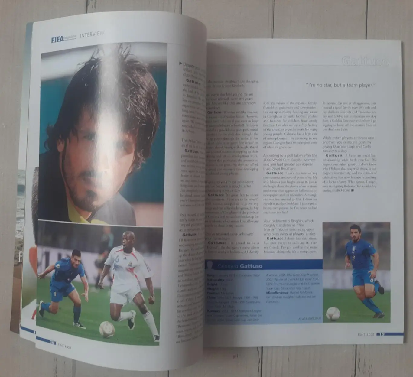 Журнал FIFA Magazine №6 червень 2008 2