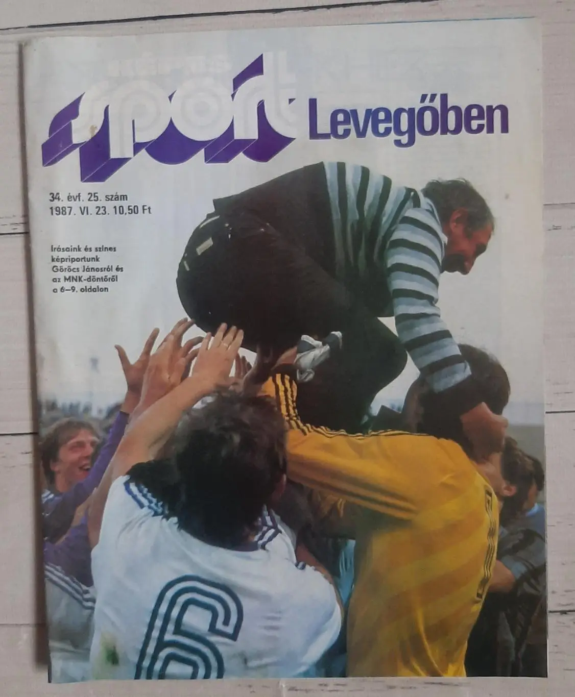 Журнал Kepes Sport №25 1987. Угорщина