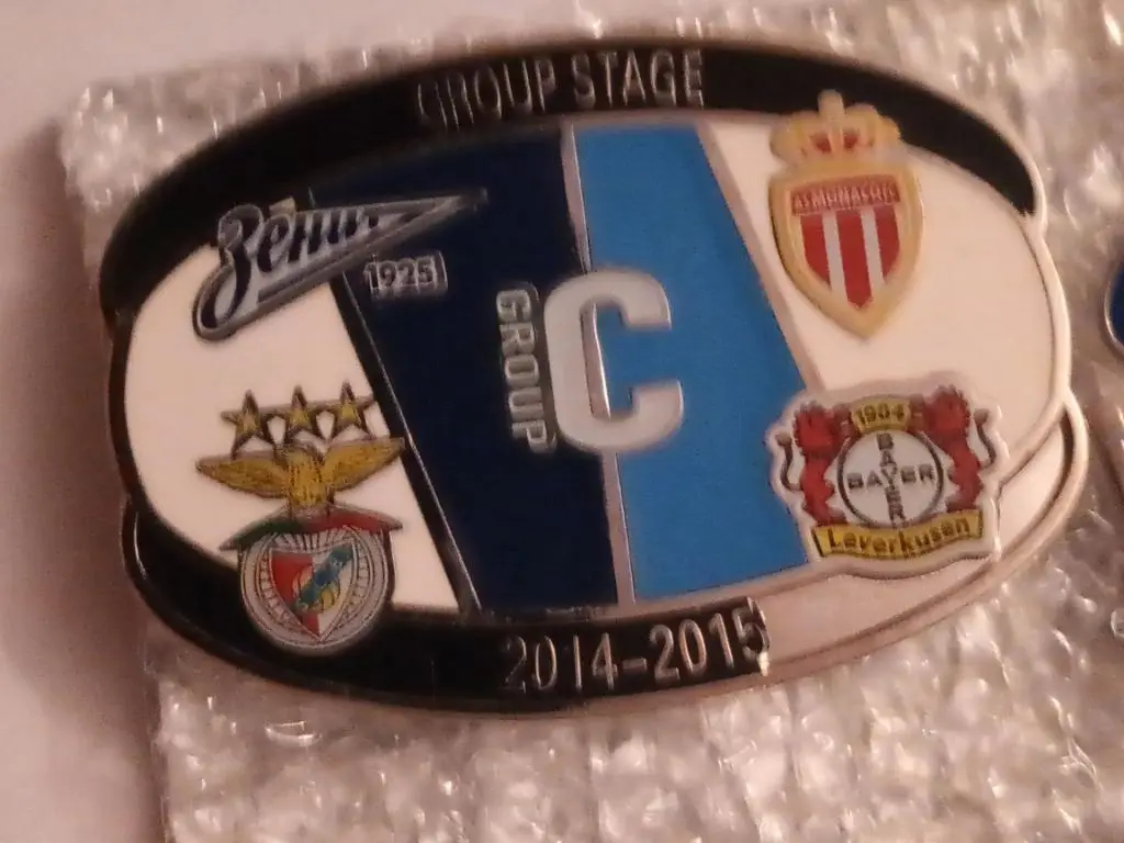 Значок на группу С Лиги Чемпионов 2014/15