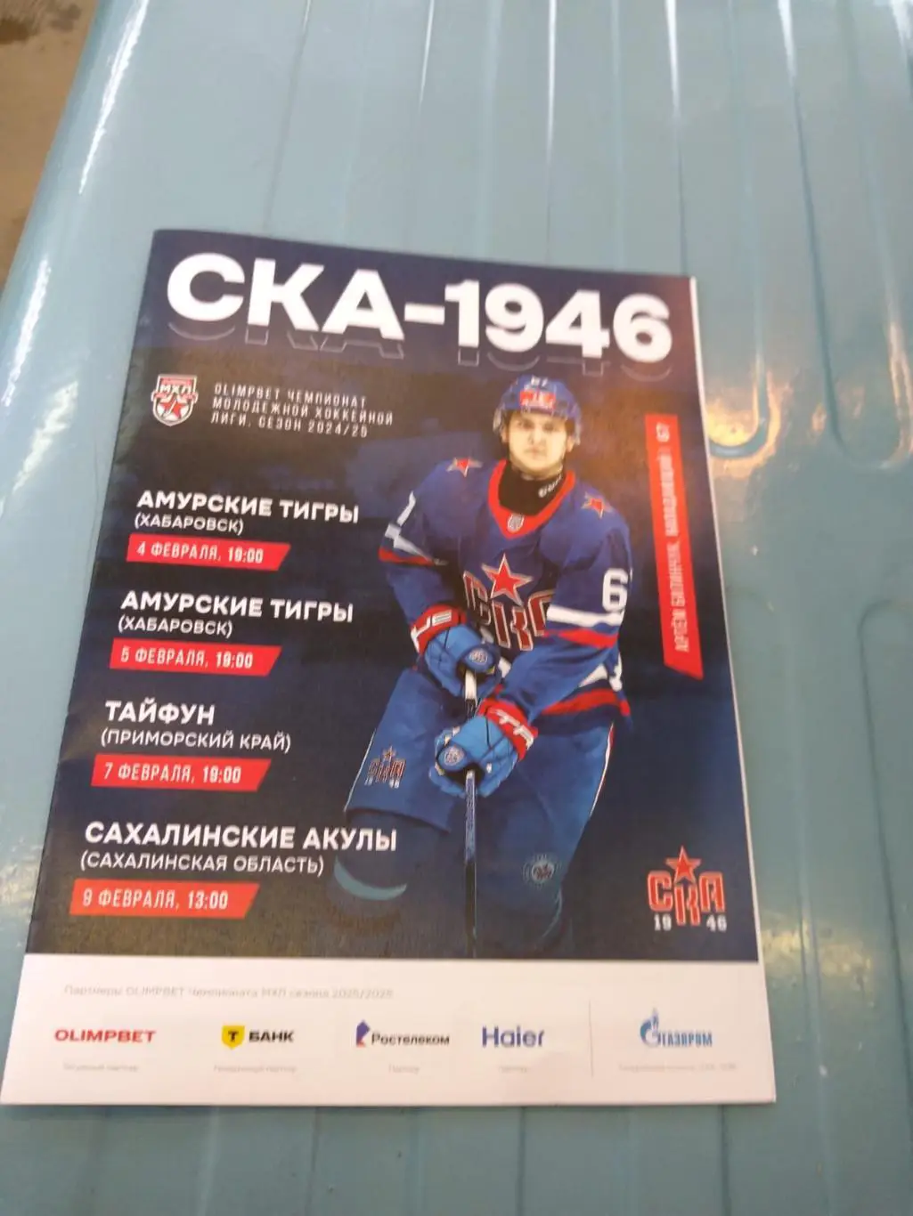 СКА-1946 - Амурские Тигры, Тайфун, Сахалинские Акулы 2025