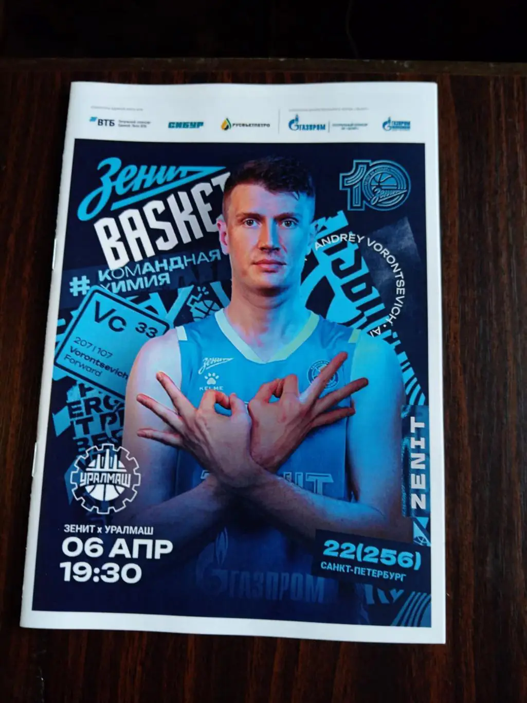 Баскетбол Зенит - Уралмаш 06.04.2025