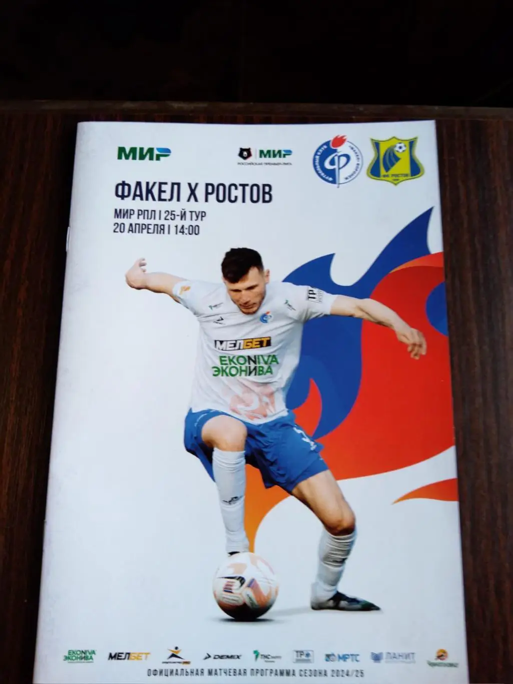 Факел (Воронеж) - Ростов (Ростов-на-Дону) 20.04.2025