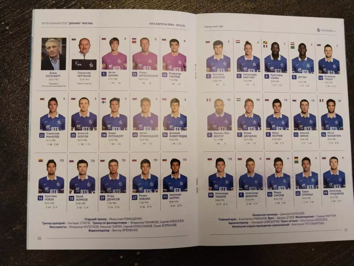 Динамо Москва Омония Кипр, 21 августа 2014 г., Лига Европы 6