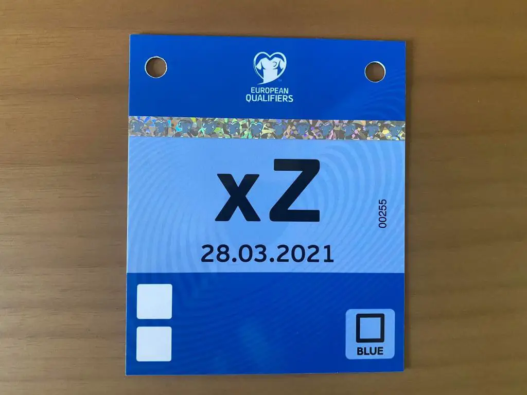 Пропуск Stadium на матч квалификации ЧМ 2022ГРУЗИЯ-ИСПАНИЯ от 28.03.2021 г.