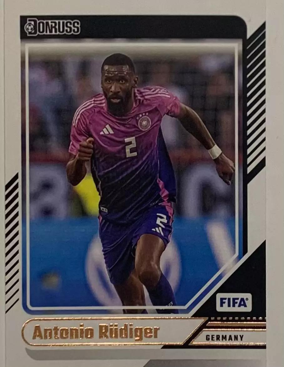 Карточка Антонио Рюдигер Германия
