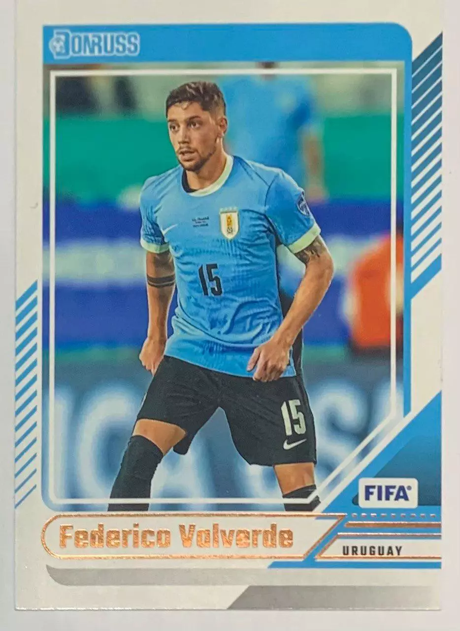 Карточка Федерико Вальверде Уругвай