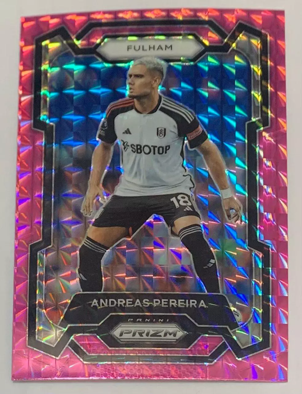 Карточка Андреа Перейра Фулхэм