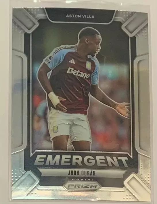 Карточка Джон Дуран Астон Вилла