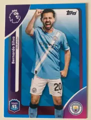 Карточка Бернарду Силва Манчестер Сити