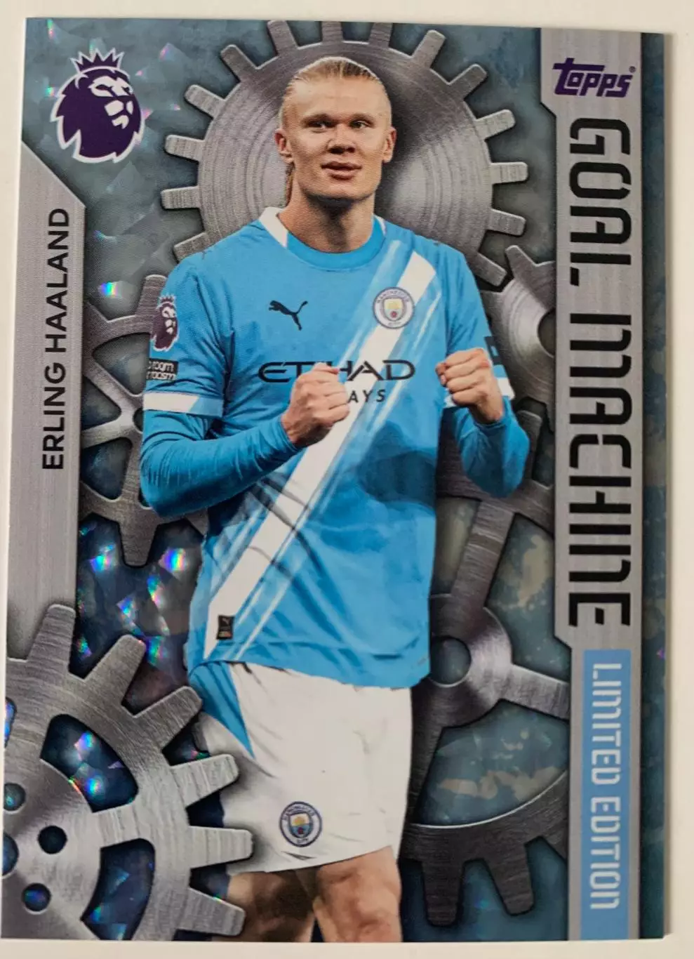 Карточка Эрлинг Холанн Манчестер Сити