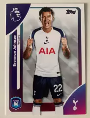 Карточка Бреннан Джонсон Тоттенхэм