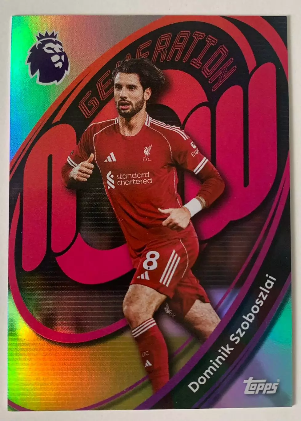 Карточка Доминик Собослаи Ливерпуль