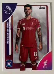 Карточка Доминик Собослаи Ливерпуль Topps