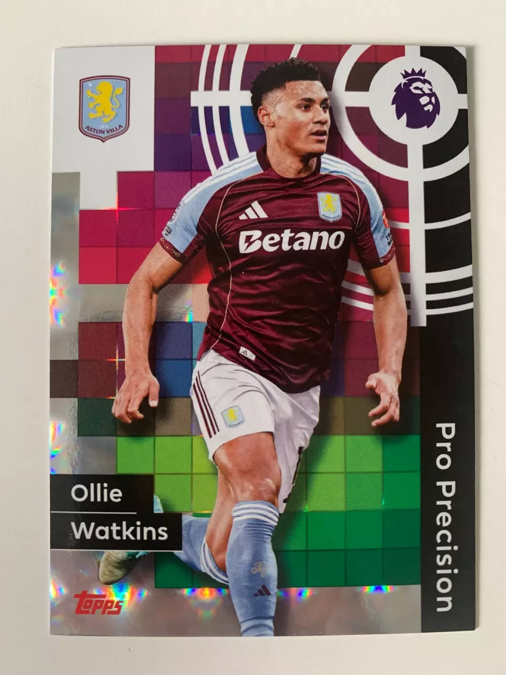 Карточка Олли Уоткинс Астон Вилла