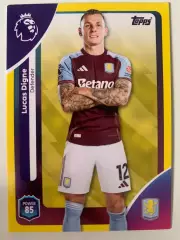 Карточка Люка Динь Астон Вилла