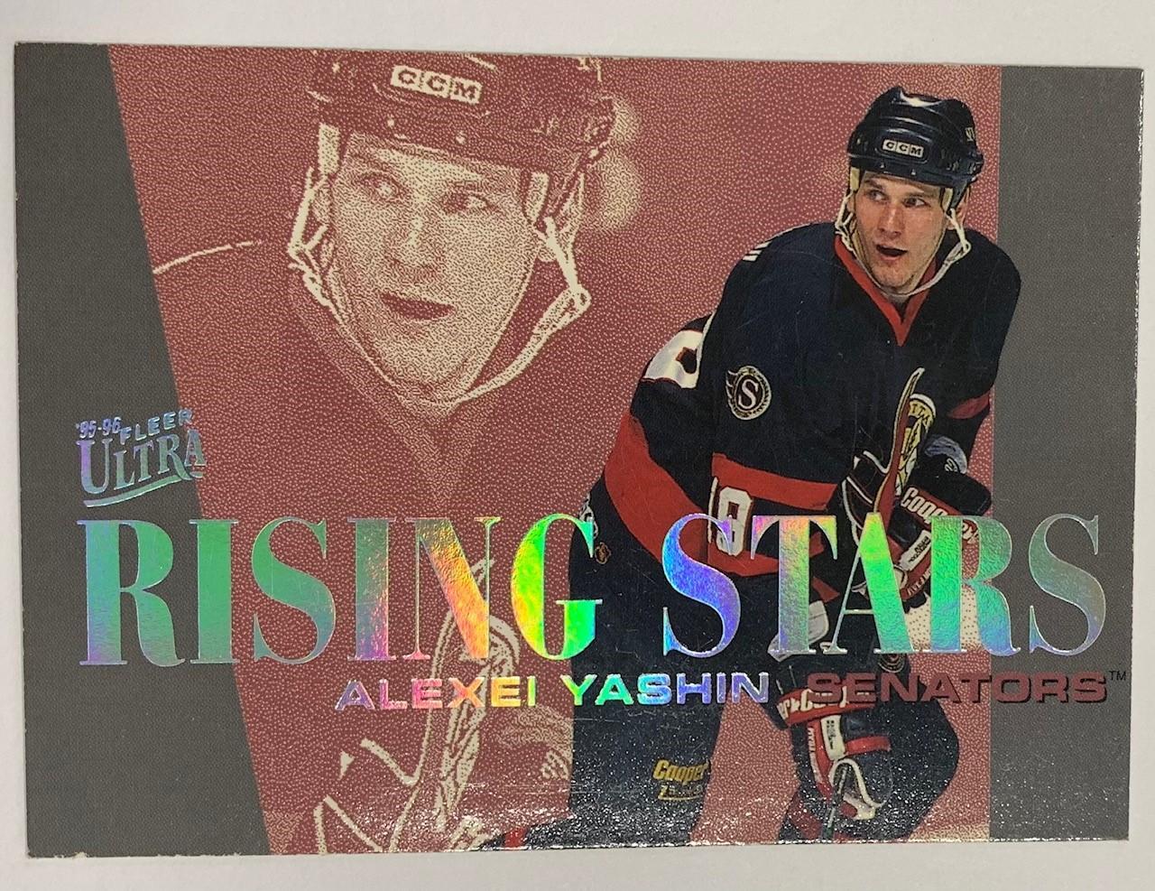 Карточка Алексей Яшин Оттава Сенаторс Rising Stars