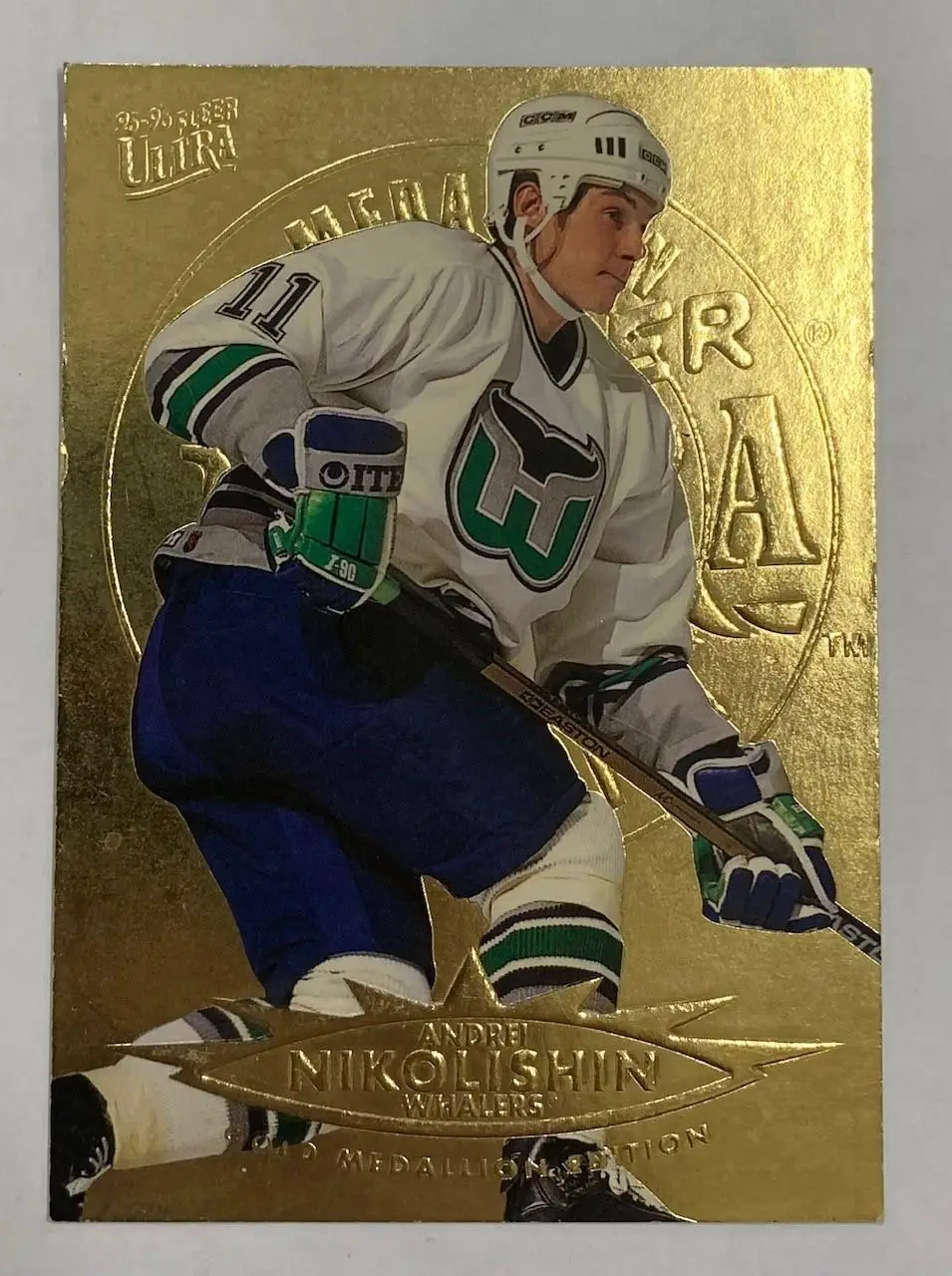 Карточка Андрей Николишин Хартфорд Gold Medallion