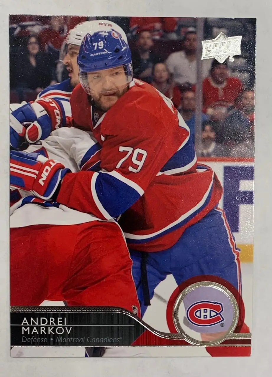 Карточка Андрей Марков Монреаль Канадиенз