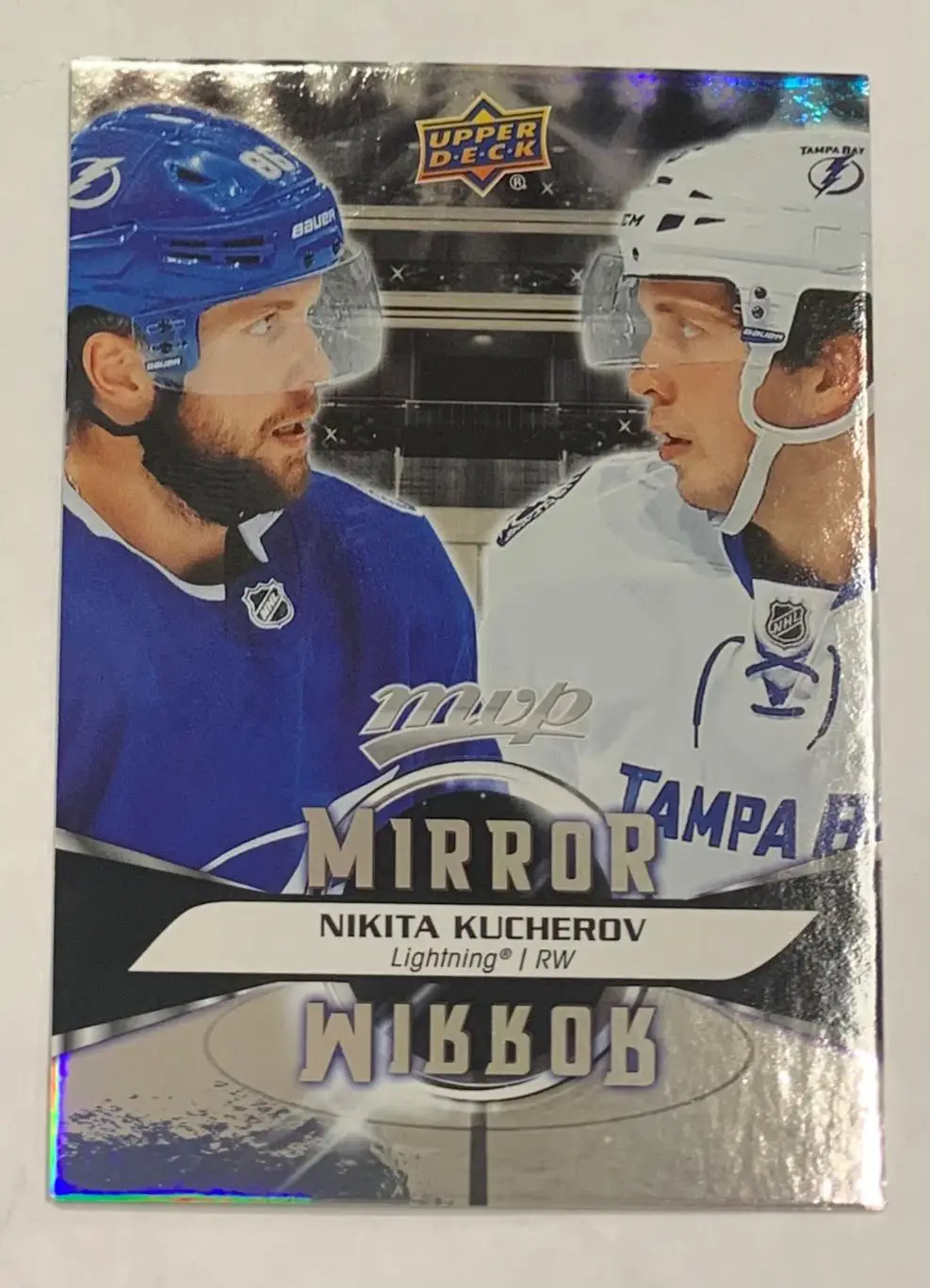 Карточка Никита Кучеров Тампа Бэй Лайтнинг Mirror