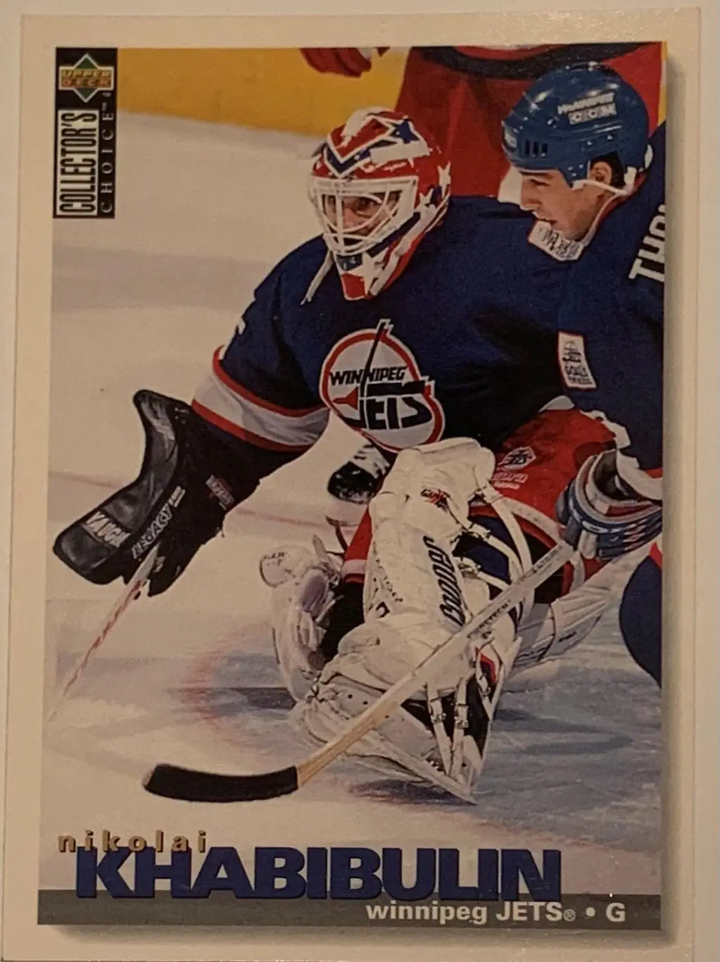 Карточка Николай Хабибулин Виннипег Джетс