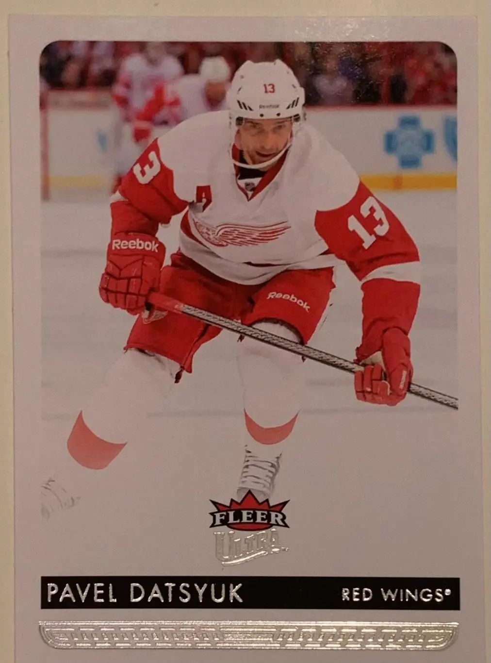 Карточка Павел Дацюк Детройт Ред Вингз