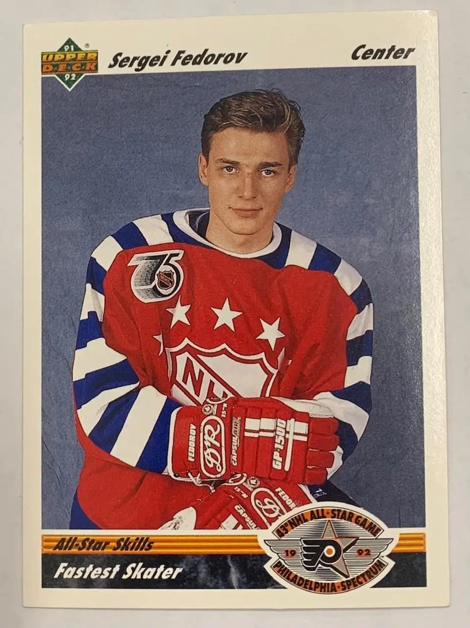 Карточка Сергей Федоров НХЛ Матч Звезд