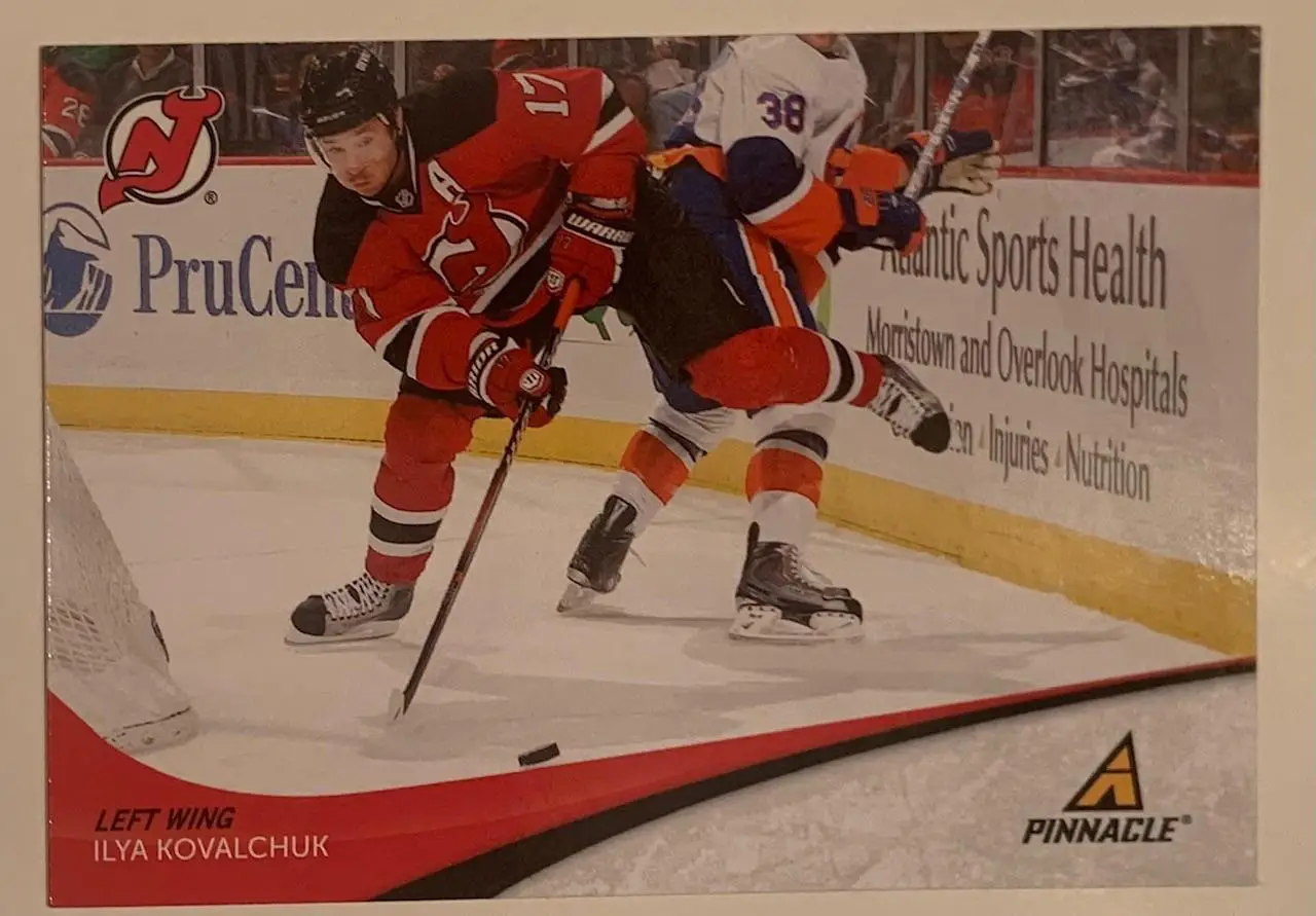 Карточка Илья Ковальчук Нью Джерси Девилз