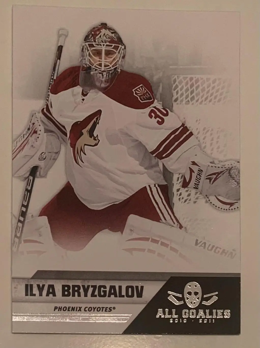 Карточка Илья Брызгалов Феникс Койотс