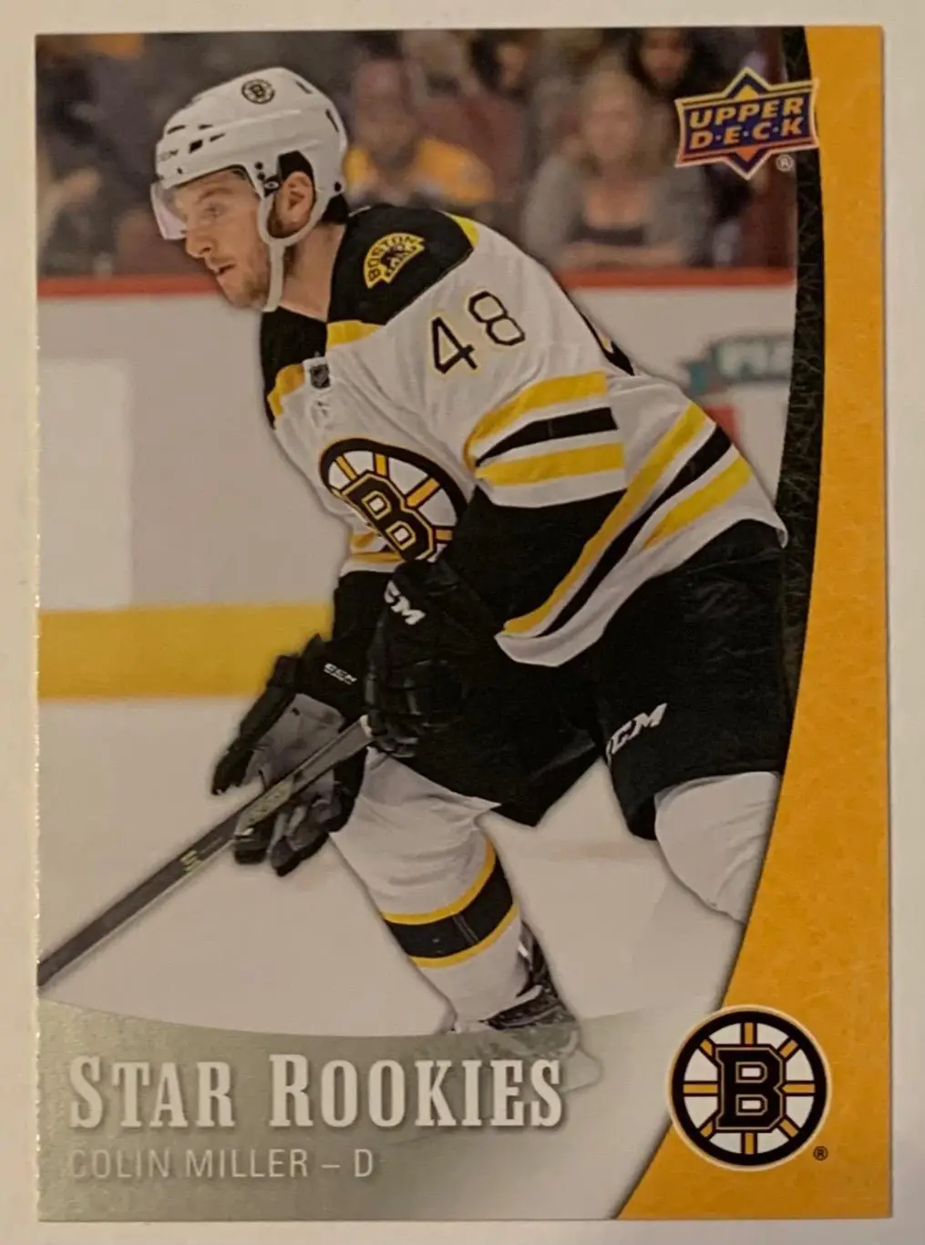 Карточка Колин Миллер Бостон