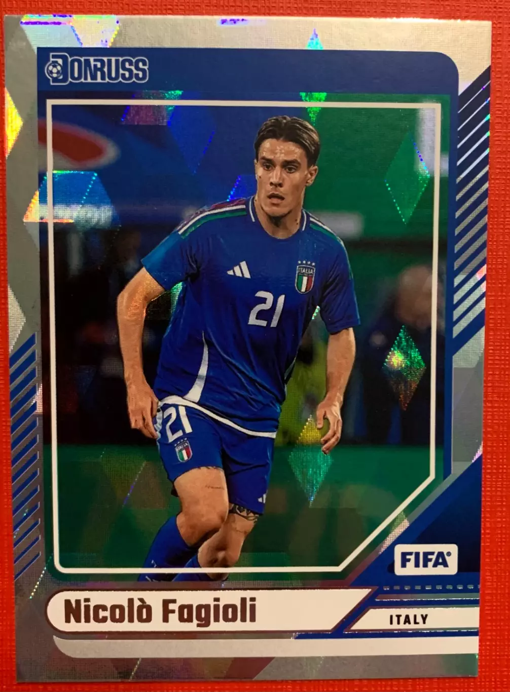 Карточка Николо Фаджоли Италия