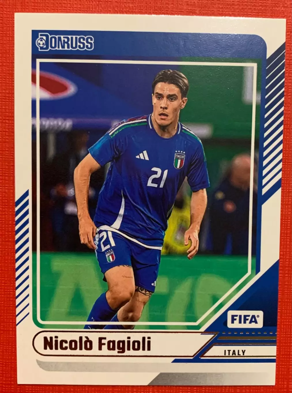 Карточка Николо Фаджоли Италия