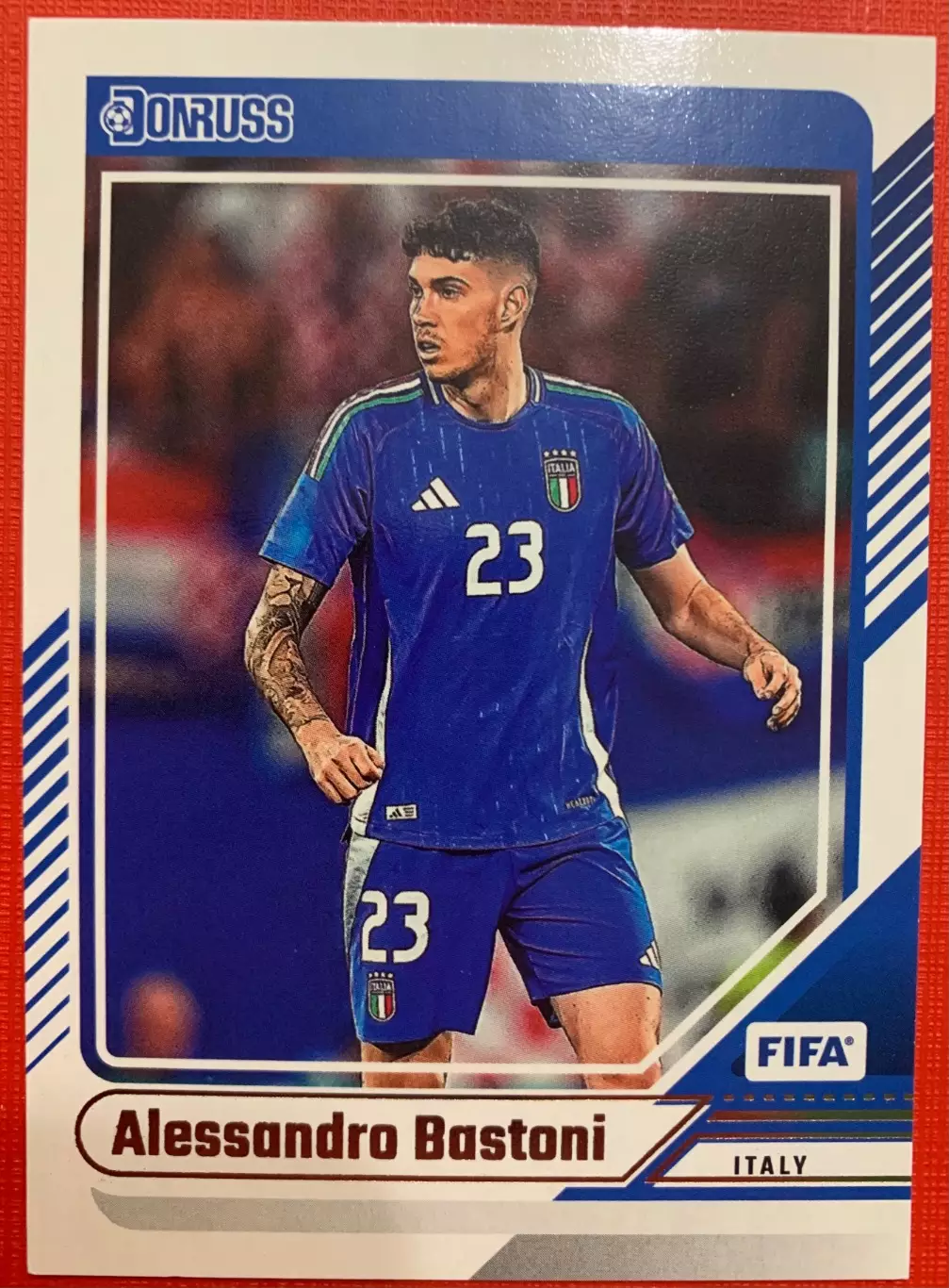 Карточка Алессандро Бастони Италия