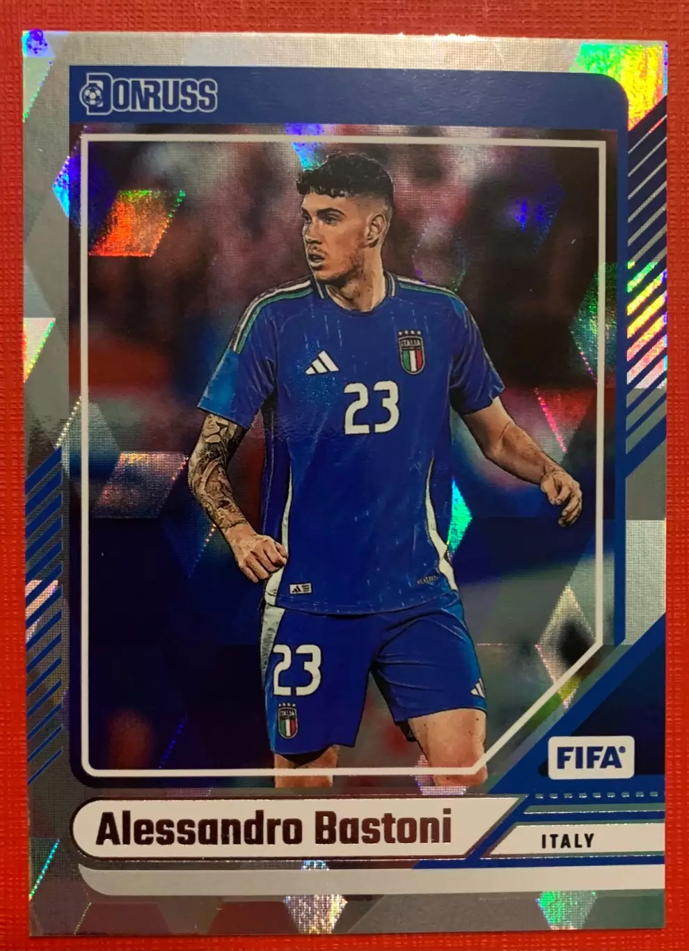 Карточка Алессандро Бастони Италия